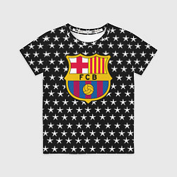 Детская футболка Barcelona звезды