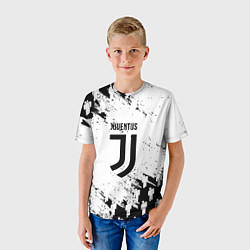 Футболка детская Juventus люди спорт, цвет: 3D-принт — фото 2