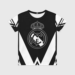 Детская футболка Real Madrid геометрия спорт