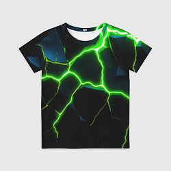 Детская футболка Green split