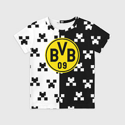 Детская футболка Borussia pattern minecraft