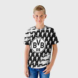 Футболка детская Borussia люди краски, цвет: 3D-принт — фото 2