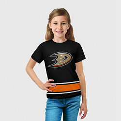 Футболка детская Anaheim Ducks Selanne, цвет: 3D-принт — фото 2