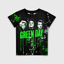 Футболка детская Green Day: Acid Colour, цвет: 3D-принт