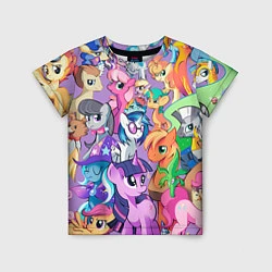 Футболка детская My Little Pony, цвет: 3D-принт