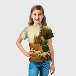 Футболка детская Охота на утку, цвет: 3D-принт — фото 2