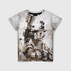 Футболка детская ФСБ Альфа, цвет: 3D-принт