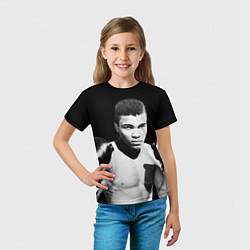 Футболка детская Muhammad Ali, цвет: 3D-принт — фото 2