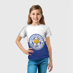 Футболка детская Leicester City FC, цвет: 3D-принт — фото 2