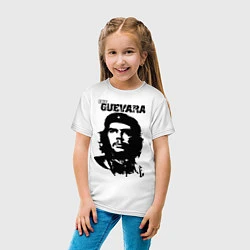 Футболка хлопковая детская Che Guevara, цвет: белый — фото 2