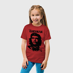 Футболка хлопковая детская Che Guevara цвета красный — фото 2