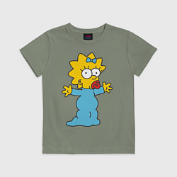 Детская футболка Maggie Simpson