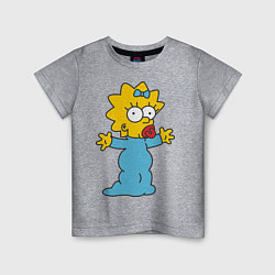 Детская футболка Maggie Simpson