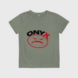 Футболка хлопковая детская Onyx, цвет: авокадо