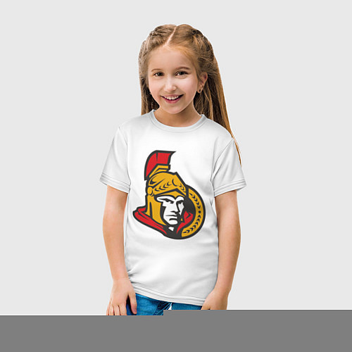 Детская футболка Ottawa Senators / Белый – фото 4