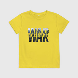 Детская футболка War never changes