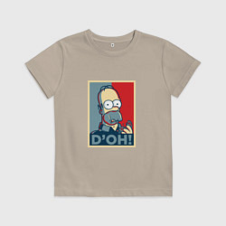 Детская футболка D'oh Poster
