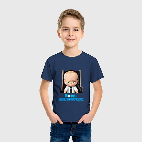 Детская футболка Boss Baby / Тёмно-синий – фото 3