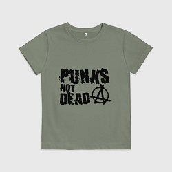 Детская футболка Punks not dead