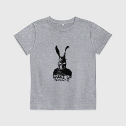 Футболка хлопковая детская Wake Up 28:06:42:12, цвет: меланж