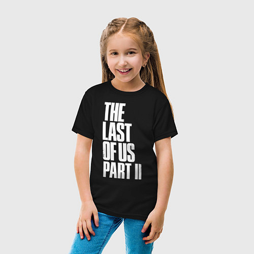 Детская футболка The Last of Us: Part II / Черный – фото 4