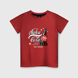 Футболка хлопковая детская Nuka-Cola Enjoy, цвет: красный