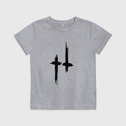 Детская футболка Hunt: Showdown Black Logo