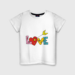 Детская футболка Cartoon Love