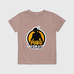Детская футболка PUBG Top 1