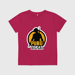 Детская футболка PUBG Top 1