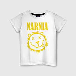 Футболка хлопковая детская Narnia, цвет: белый