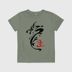 Детская футболка Иероглиф дракон