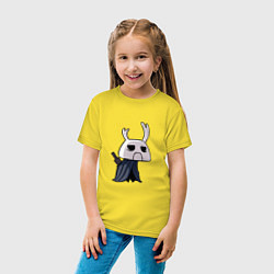 Футболка хлопковая детская Hollow Knight, цвет: желтый — фото 2