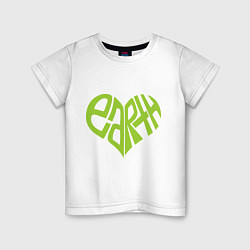 Детская футболка Earth Heart