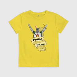 Детская футболка Praise the Sun