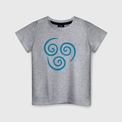Детская футболка Символ воды