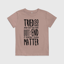 Детская футболка Linkin Park: Tried so Hard