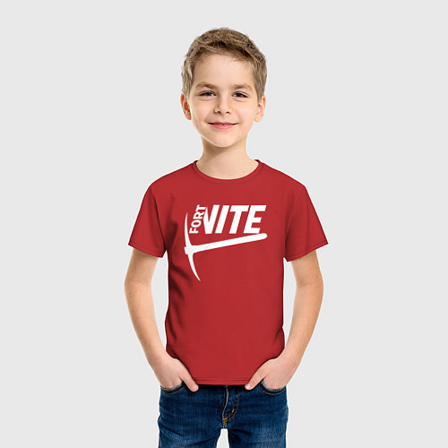 Детская футболка Fortnite / Красный – фото 3