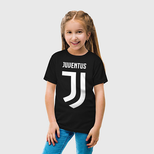 Детская футболка FC Juventus / Черный – фото 4