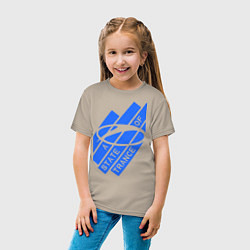 Футболка хлопковая детская A state of trance, цвет: миндальный — фото 2