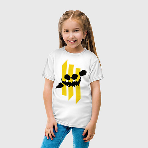 Детская футболка Skrillex: The fun / Белый – фото 4