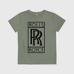 Детская футболка Rolls-Royce logo