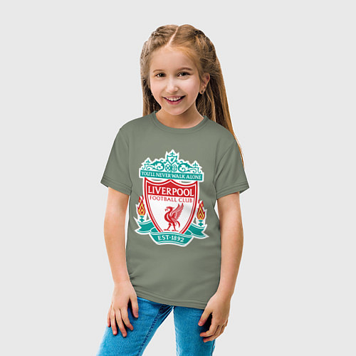 Детская футболка Liverpool FC / Авокадо – фото 4