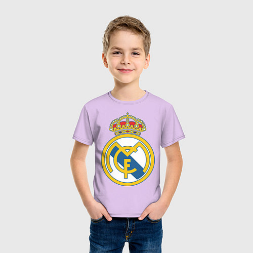 Детская футболка Real Madrid FC / Лаванда – фото 3