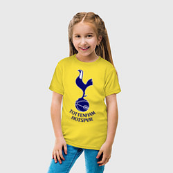 Футболка хлопковая детская Tottenham FC, цвет: желтый — фото 2