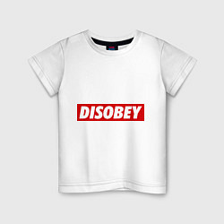 Детская футболка Disobey