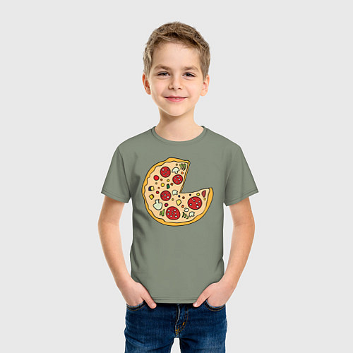 Детская футболка Пицца парная / Авокадо – фото 3