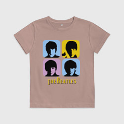 Детская футболка The Beatles: pop-art