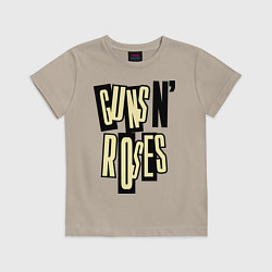 Детская футболка Guns n Roses: cream