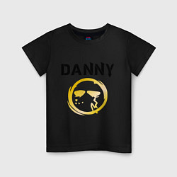 Футболка хлопковая детская HU: Danny, цвет: черный